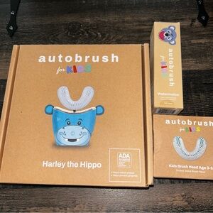 Autobrush For Kids Electrical Toothbrush - Harley the Hippo Toothpaste & Head